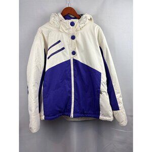Women’s Boulder Gear 2XL White & Purple Winter Coat